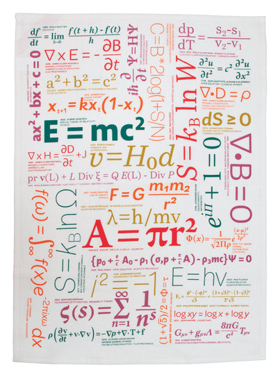 Equations - Tea Towel