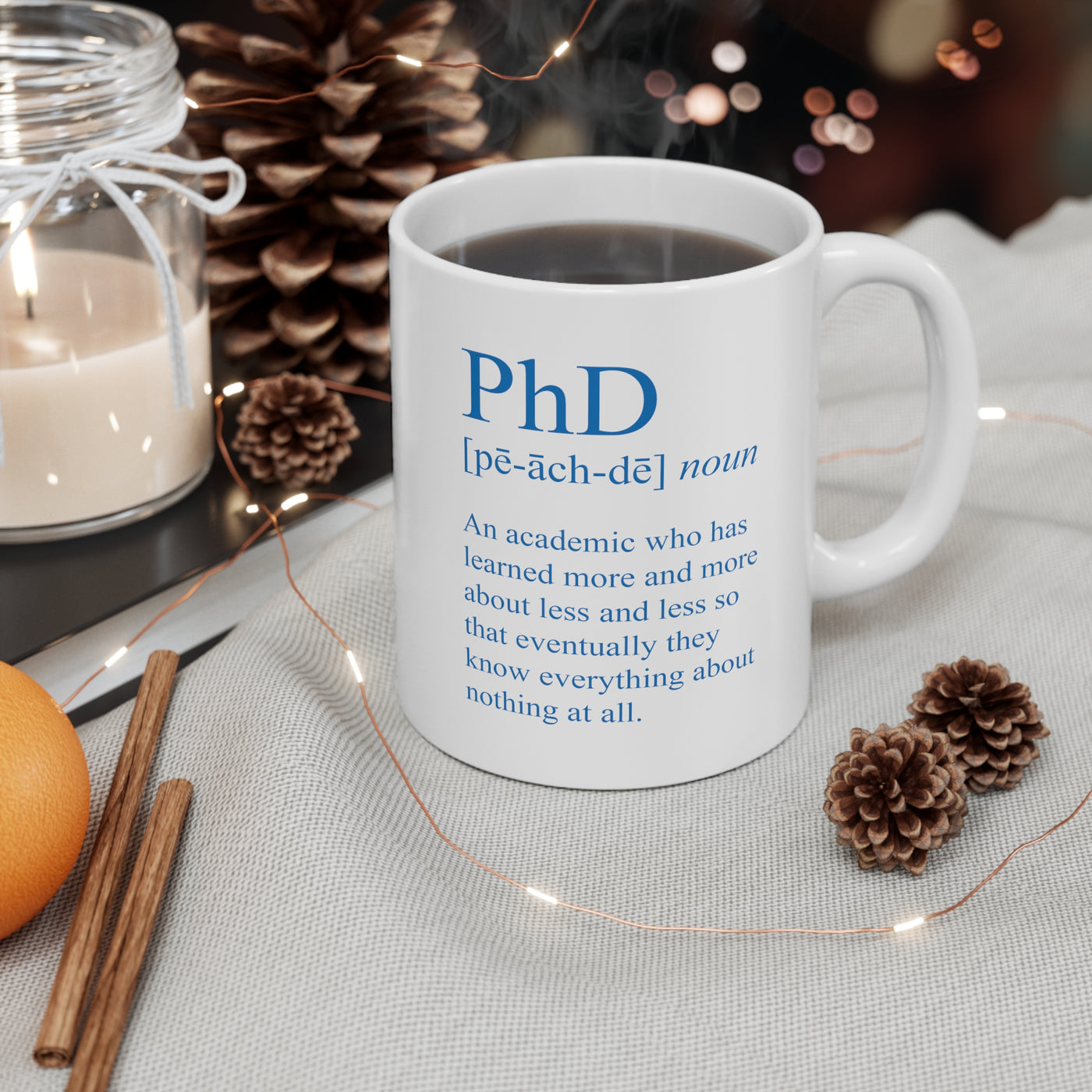 PhD Definition - Ceramic Mug 11oz