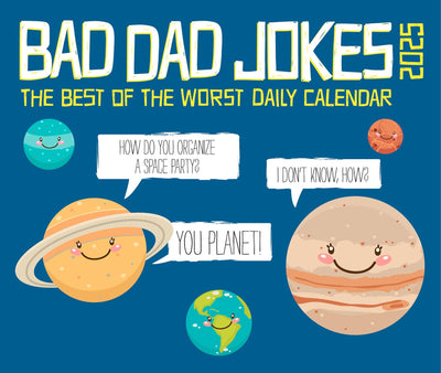 Bad Dad Jokes 2025 Box Calendar