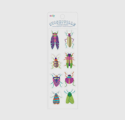 Fancy Bugs Sticker Sheet