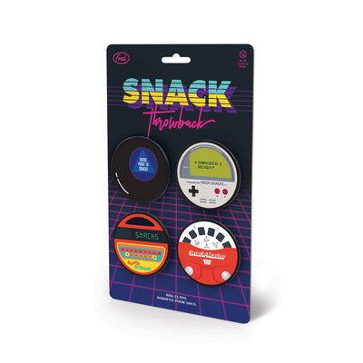 Snack Throwback Bag Clips - 4ct