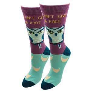 Women's Don't Give a Hoot Socks