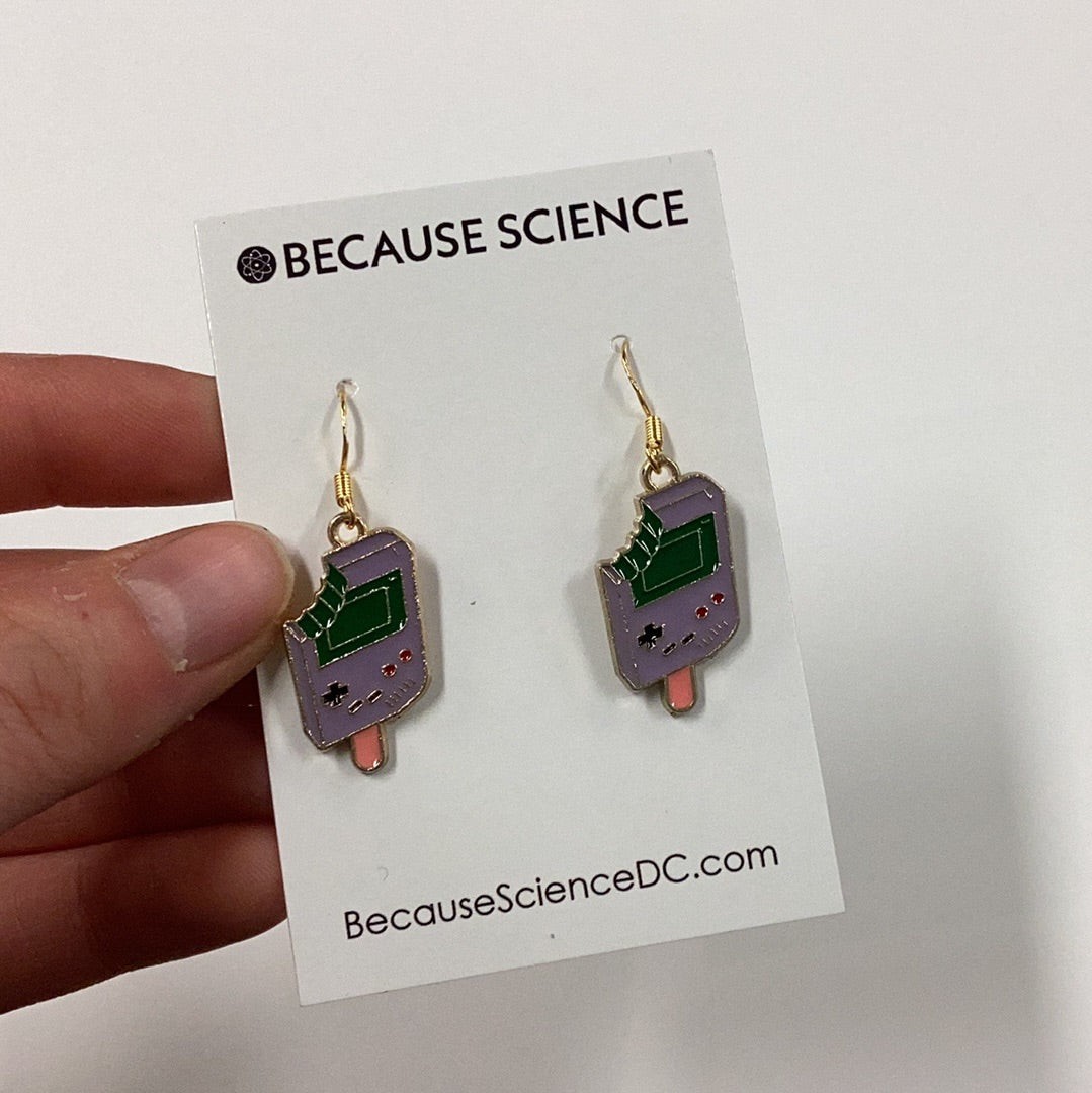 Controller Popsicle Dangle Earrings