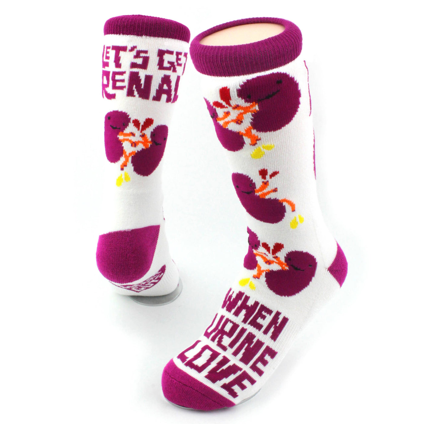 When Urine Love Kidney Socks - unisex
