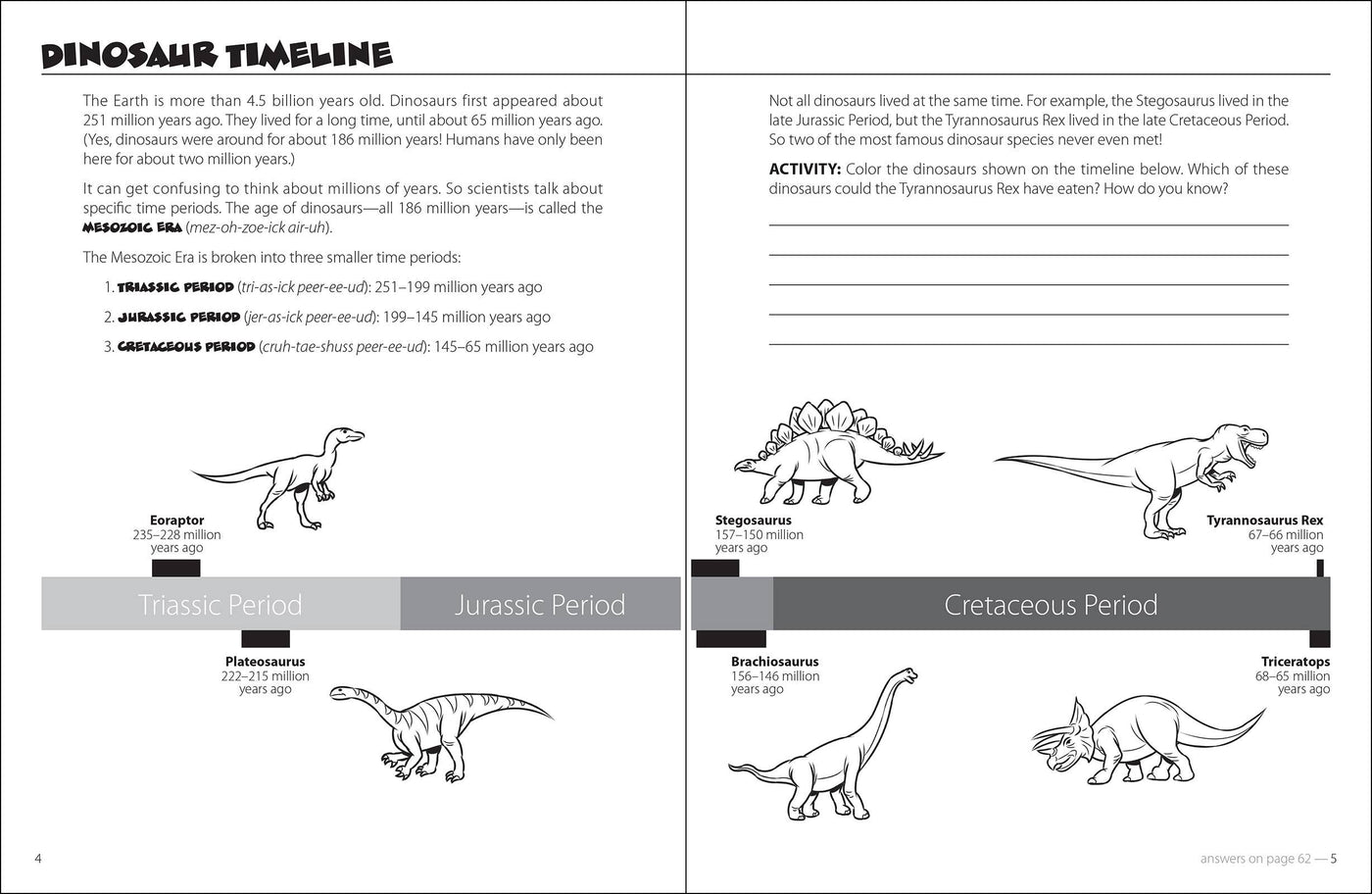 Dinosaur Discovery Activity Book