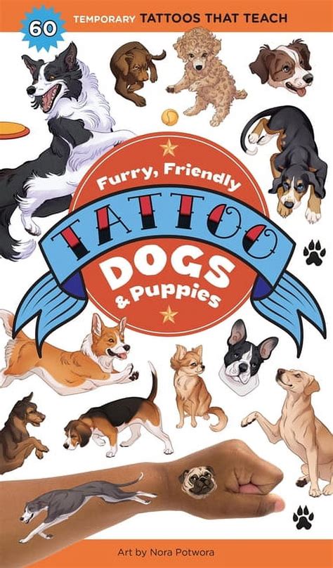 Furry, Friendly Dogs & Puppies - Tattoos