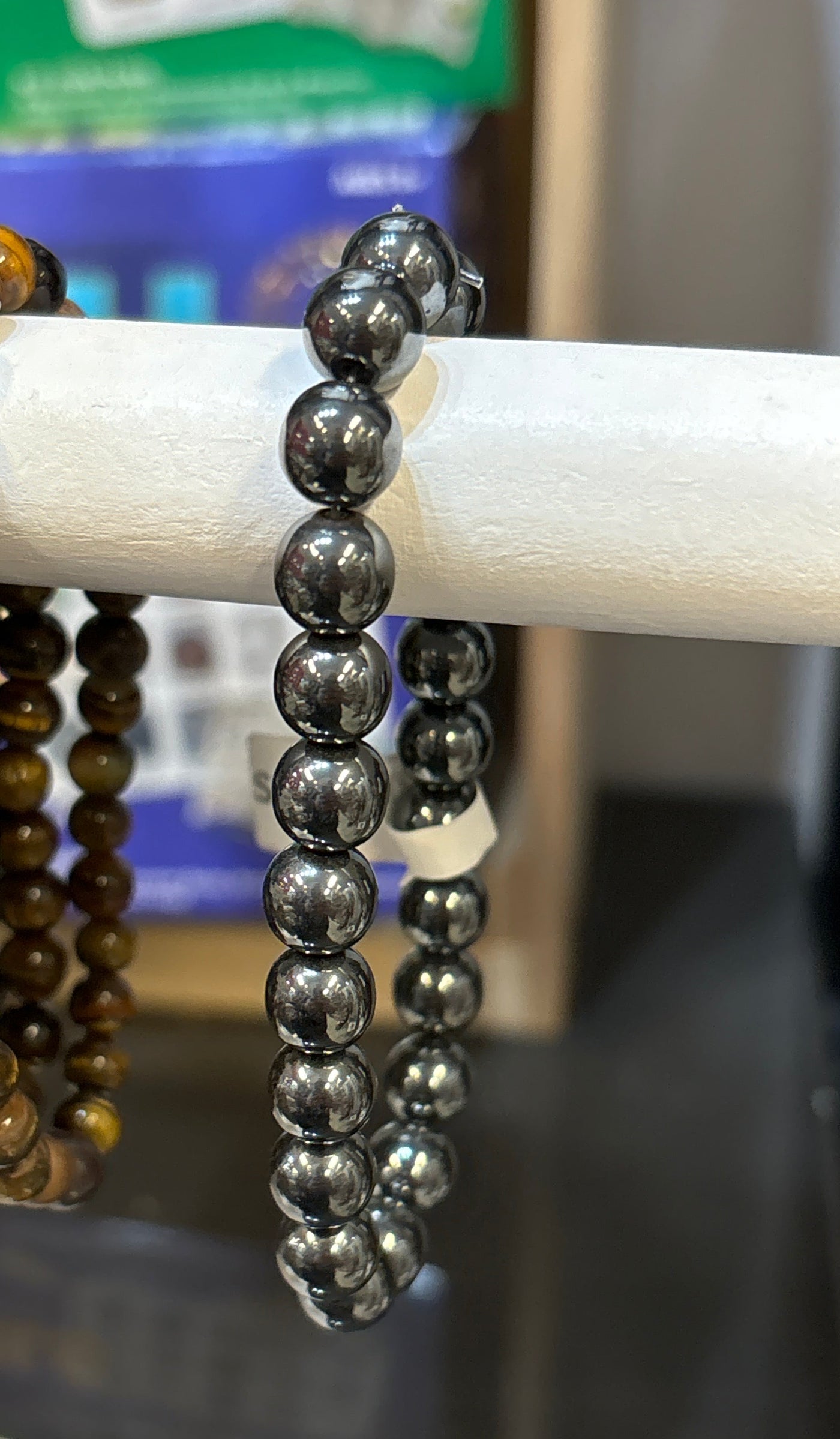 Hematine Stretch Bracelet