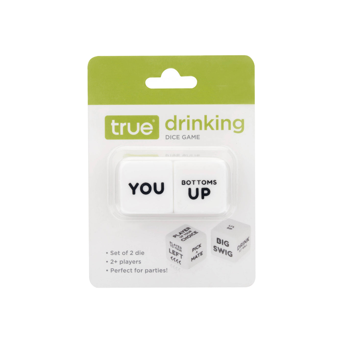 Drinking Dice Party Game - Set of 2