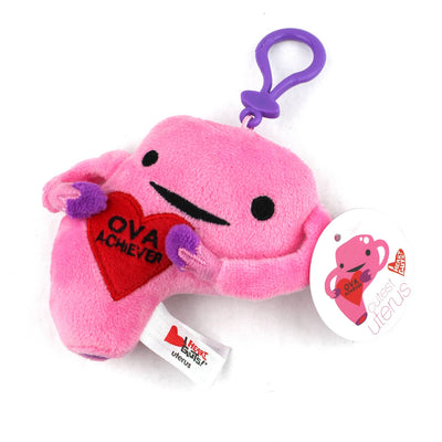 Uterus Bag Charm - 4.5" Plush Keychain