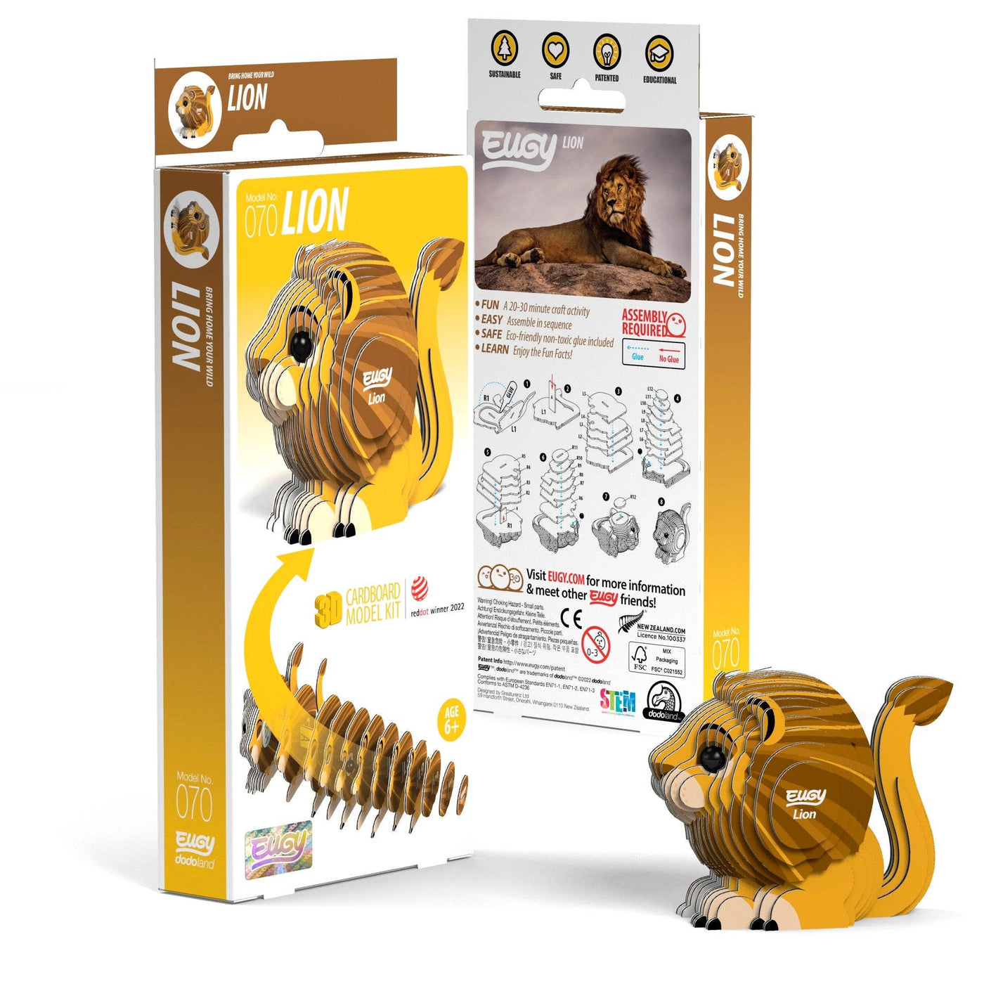 Lion EUGY - 3D Puzzle