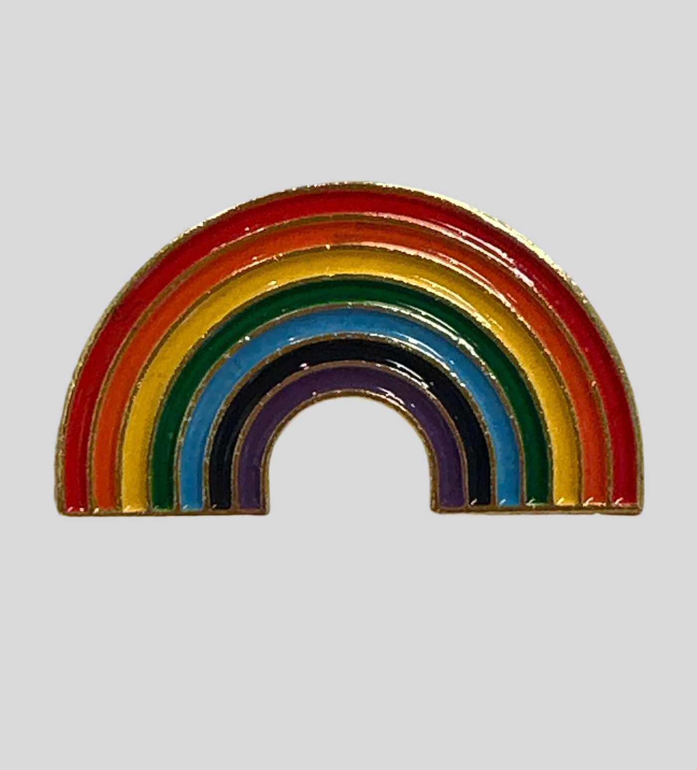 ROYGBIV Rainbow Enamel Pin