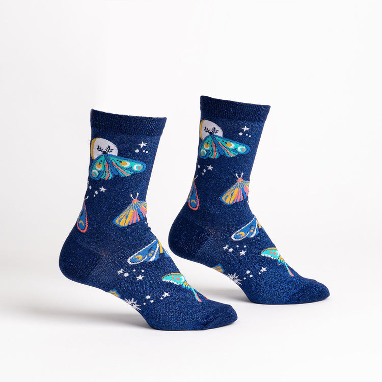 Women's Moonlit Moth Socks