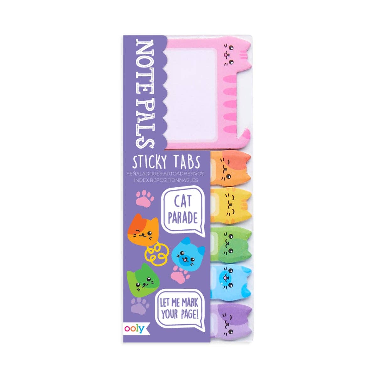 Cat Parade - Note Pals Sticky Tabs