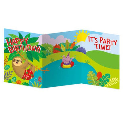 Happy Birthday! - Decorate Your Own Greeting Card