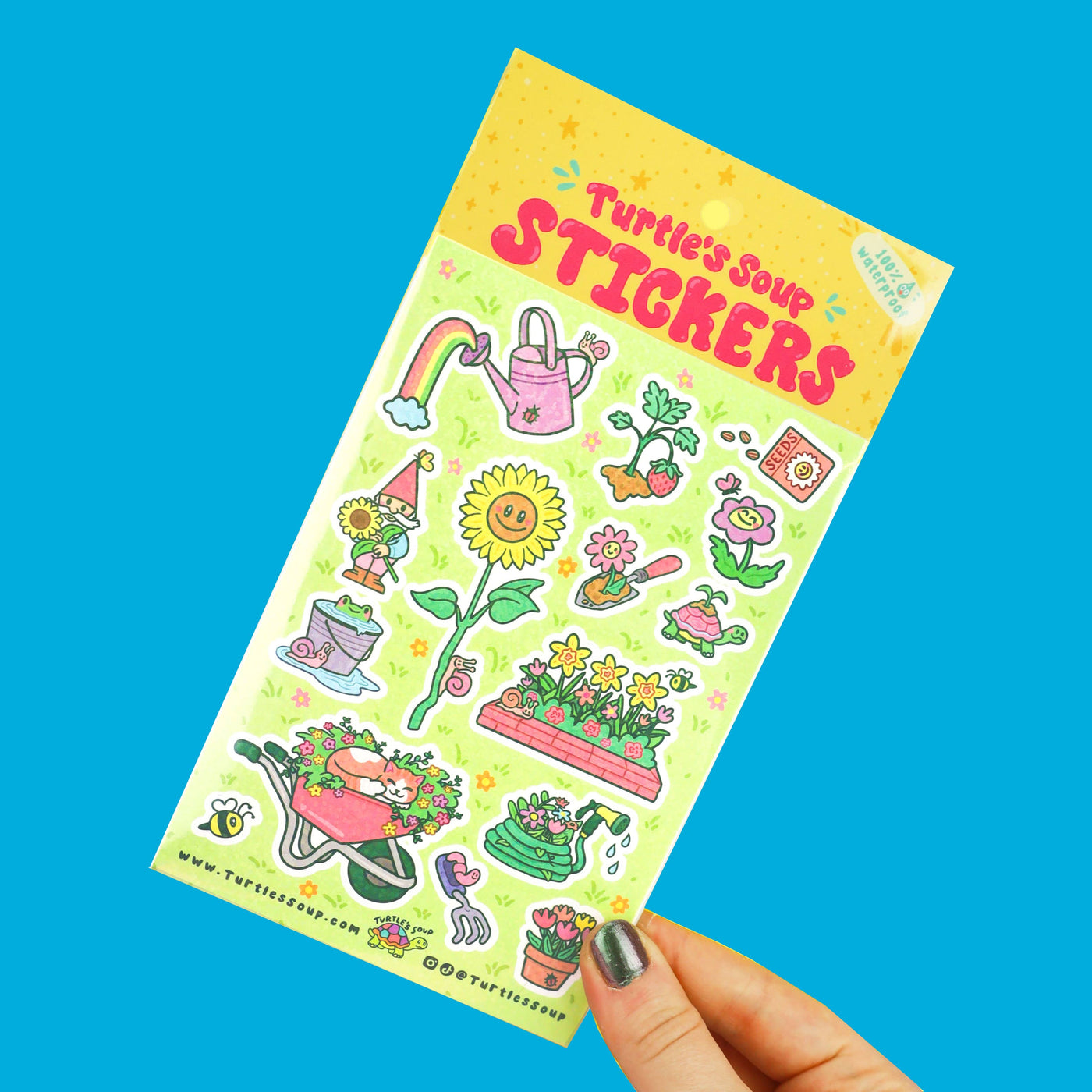 Gorgeous Gardens - Vinyl Sticker Sheet