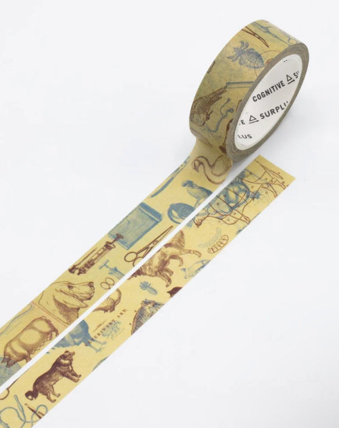 Veterinary Science Washi Tape