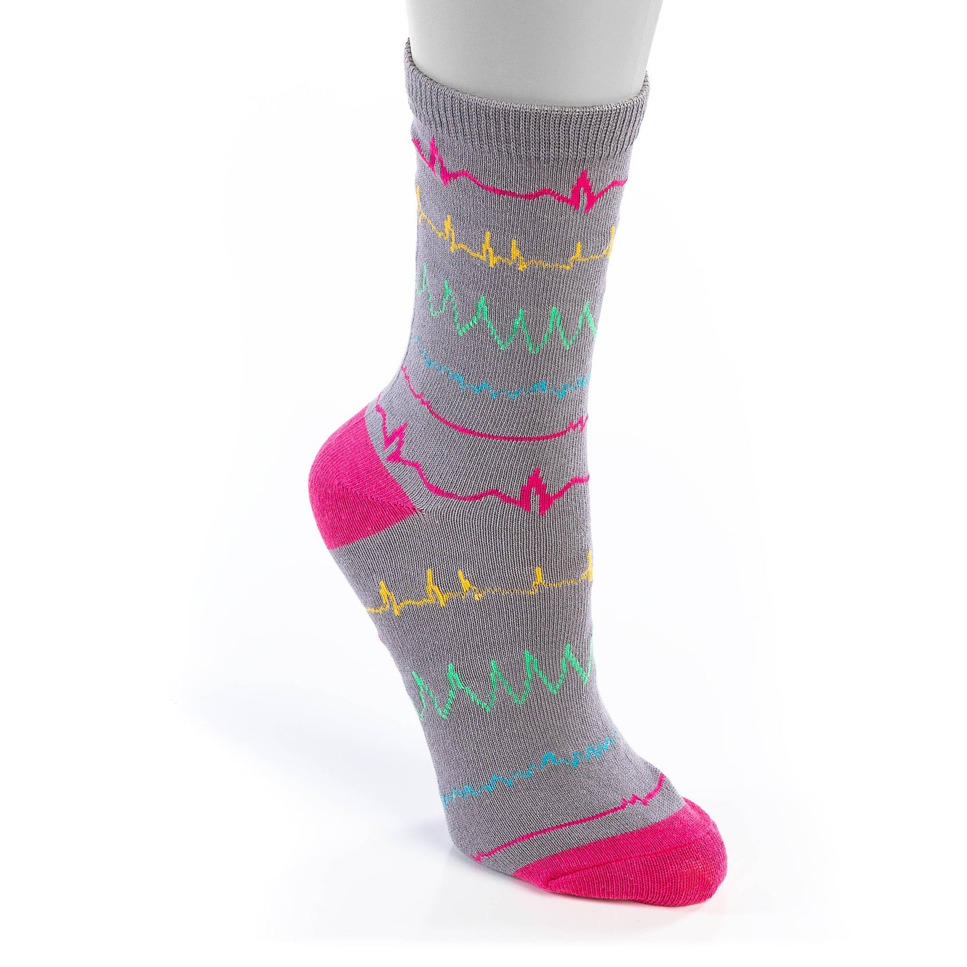 Grey Rhythm Socks - Unisex