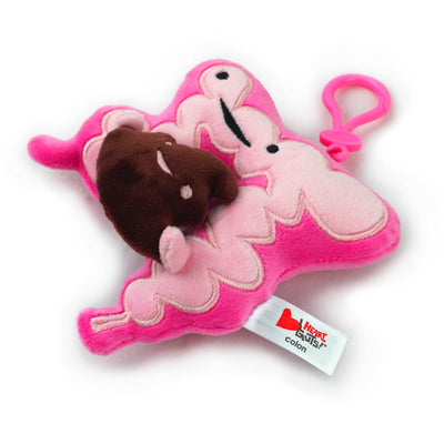 Colon Bag Charm - 5" Plush Keychain
