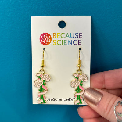 Assorted Flower Dangle Earrings