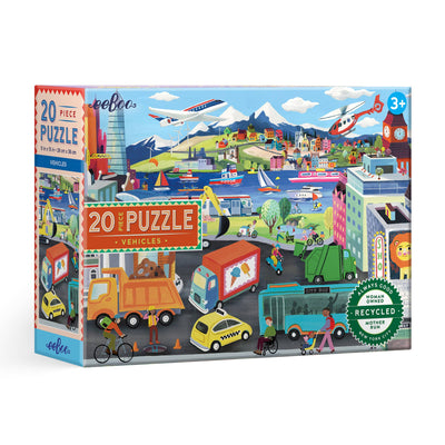 Vehicles - 20 Piece Puzzle