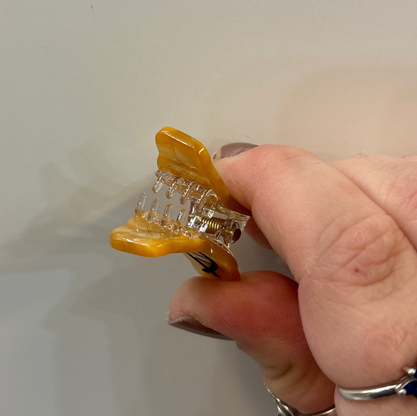 Mini DNA Hair Claw Clip