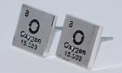 Oxygen Elements Earrings - Silver