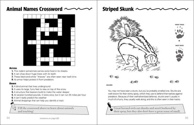 Animal Tracks Activity Book