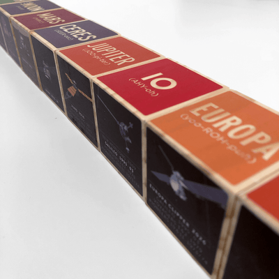 Planetary Blocks for Planetary Society: 1 Set of Planetary Blocks