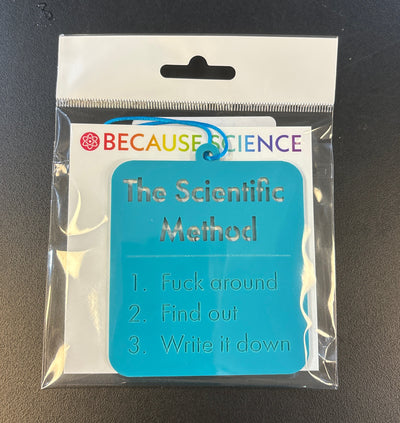 The Scientific Method - Teal Acrylic Ornamental Decoration
