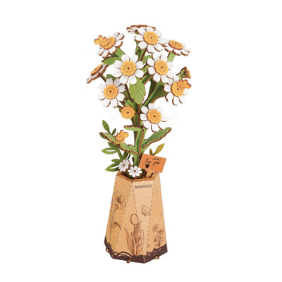 Chamomile | 3D Wooden Flower Puzzle