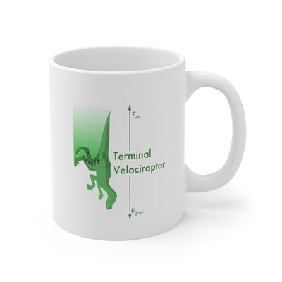 Terminal Velociraptor - Ceramic Mug 11oz