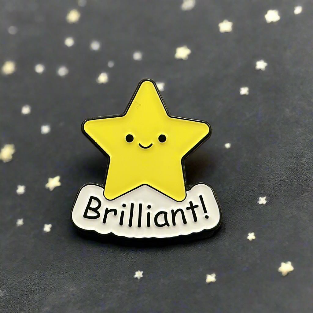 Brilliant Enamel Pin