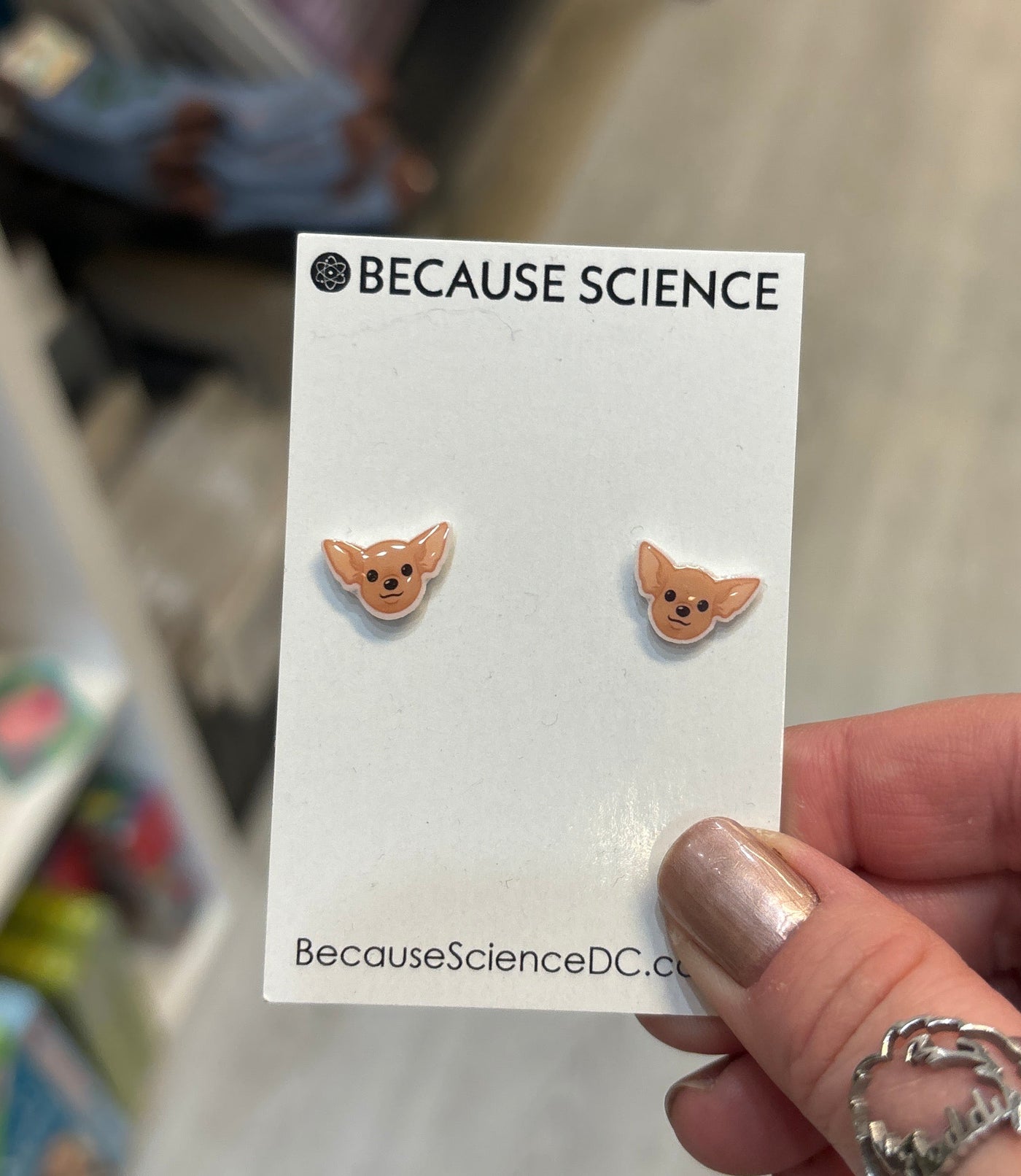 Dog Faces - Acrylic Post Earrings