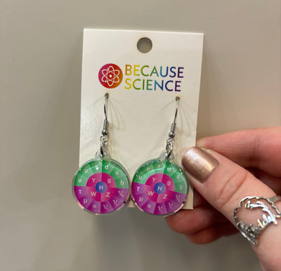 Standard Model of Particle Physics - Acrylic Dangle Earrings