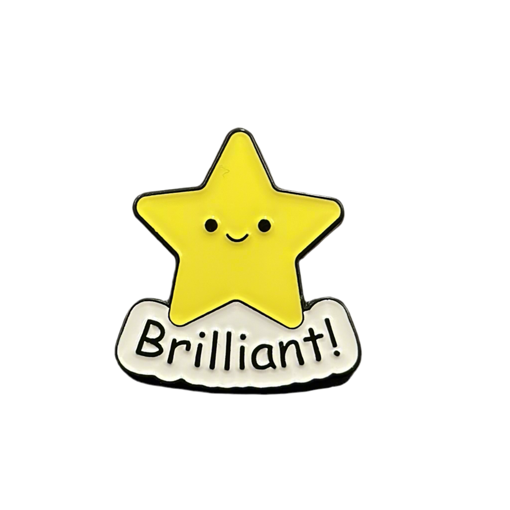 Brilliant Enamel Pin