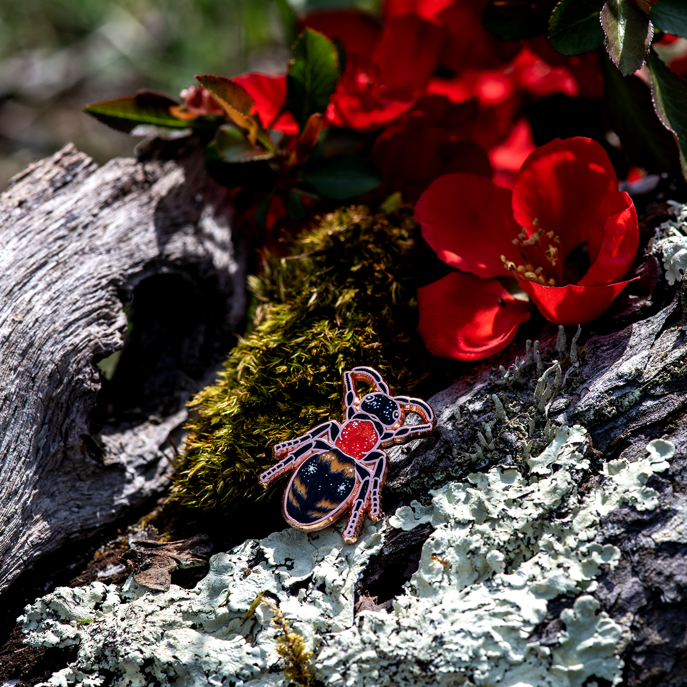 Large Velvet Ant - Enamel Pin