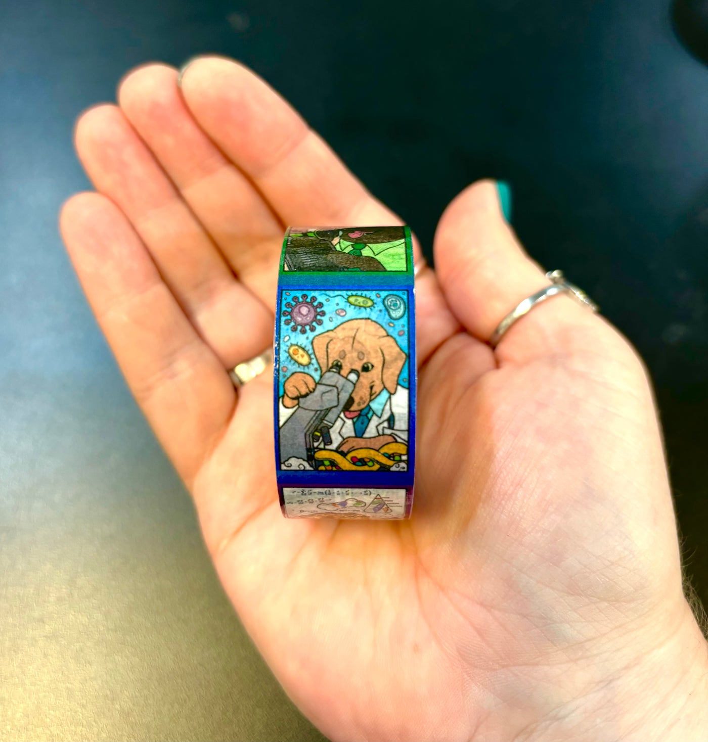 The STEM Dogs - washi tape