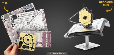 James Webb Space Telescope - Metal Model Kit