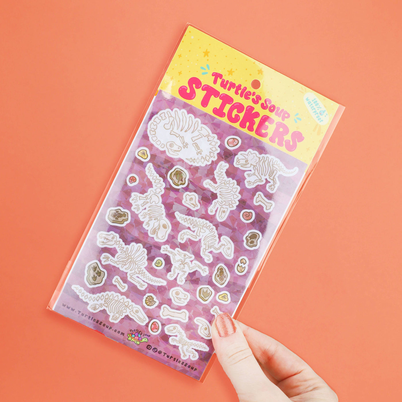 Cute Fossils - Vinyl Sticker Sheet