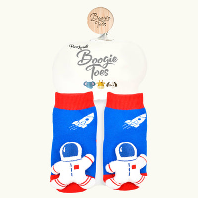 Astronaut 2-Pc Boogie Toes & Tight Baby Gift Set (6 M to 18 M)