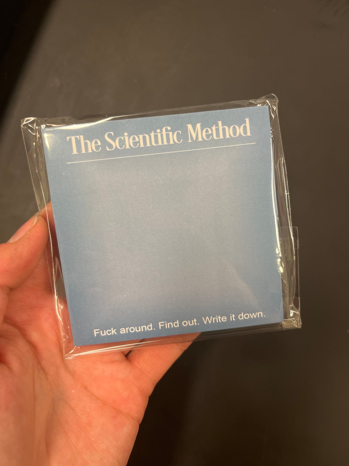 The Scientific Method - Sticky Notes