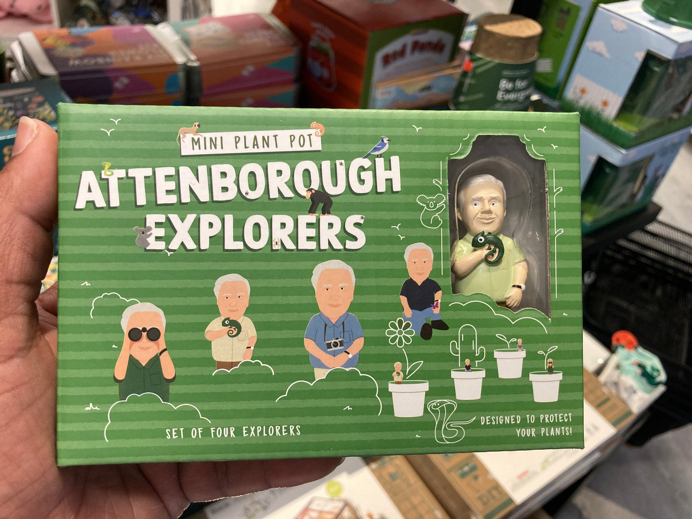 Attenborough Explorers - Mini Plant Pot