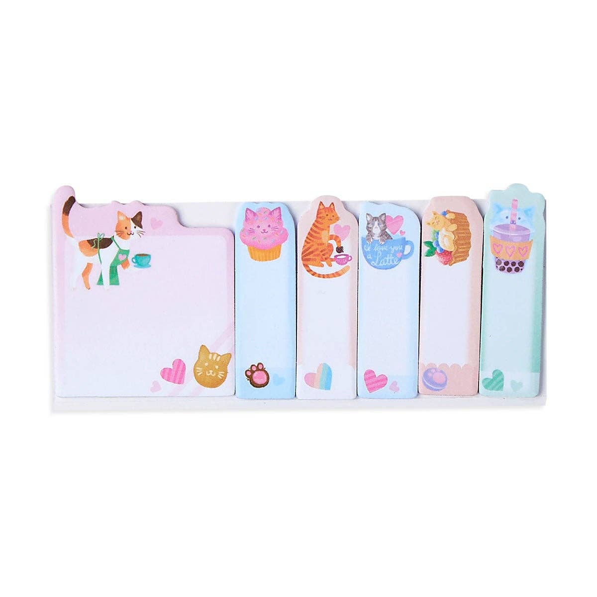 Cat Cafe - Note Pals Sticky Tabs
