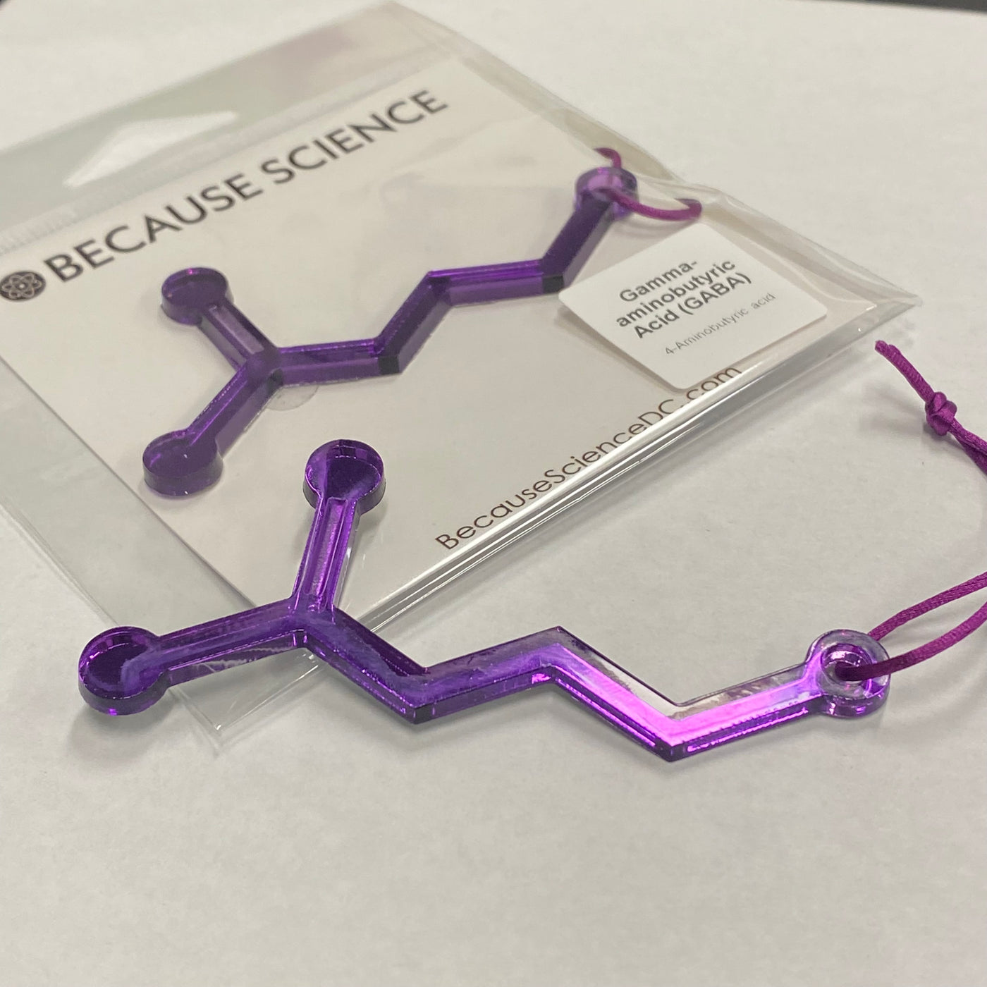 GABA Molecule - Acrylic Ornament