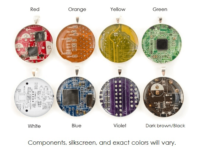 Delaware Circuit Board Art - Mini