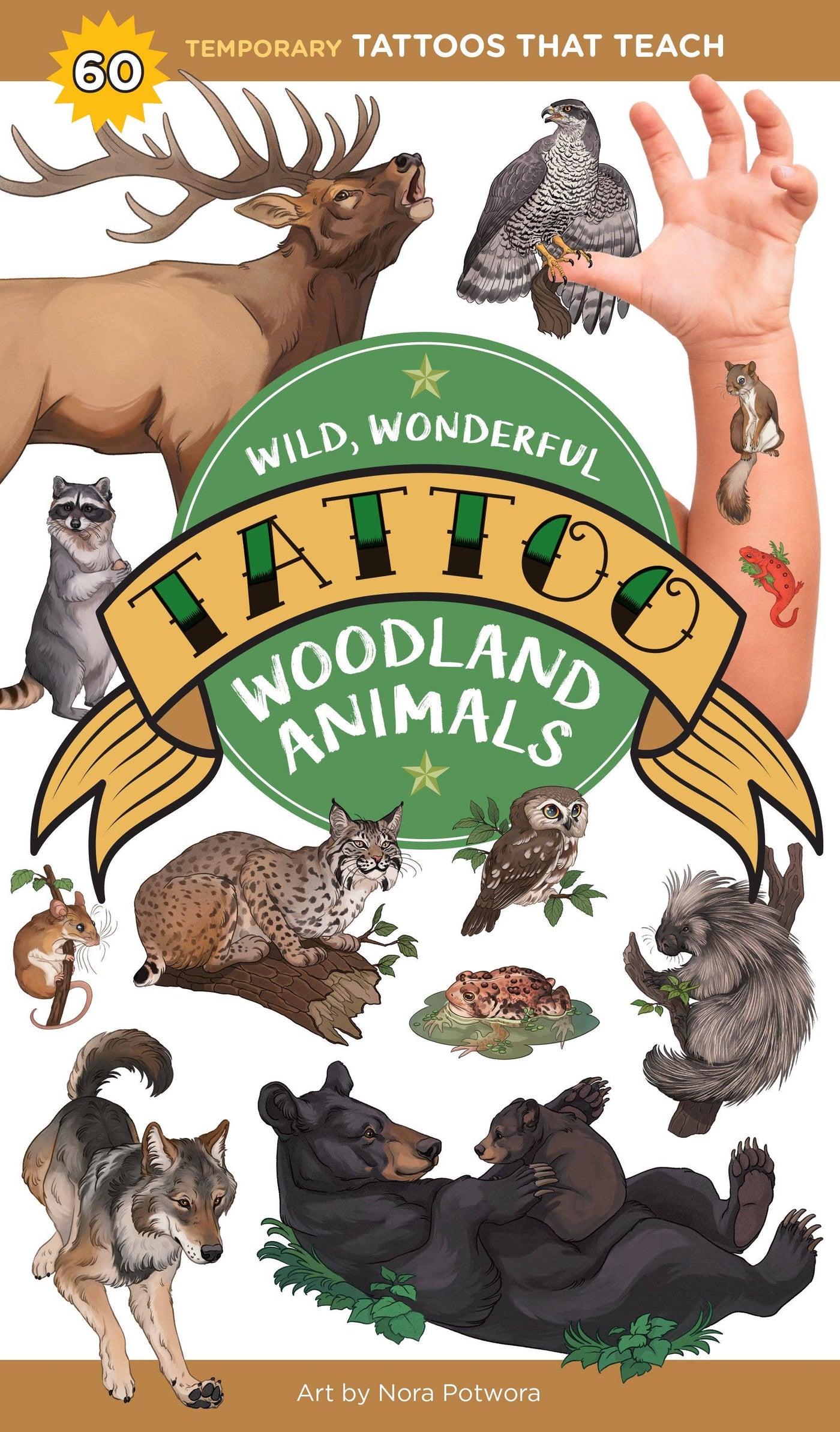 Wild, Wonderful Woodland Animals - Tattoos