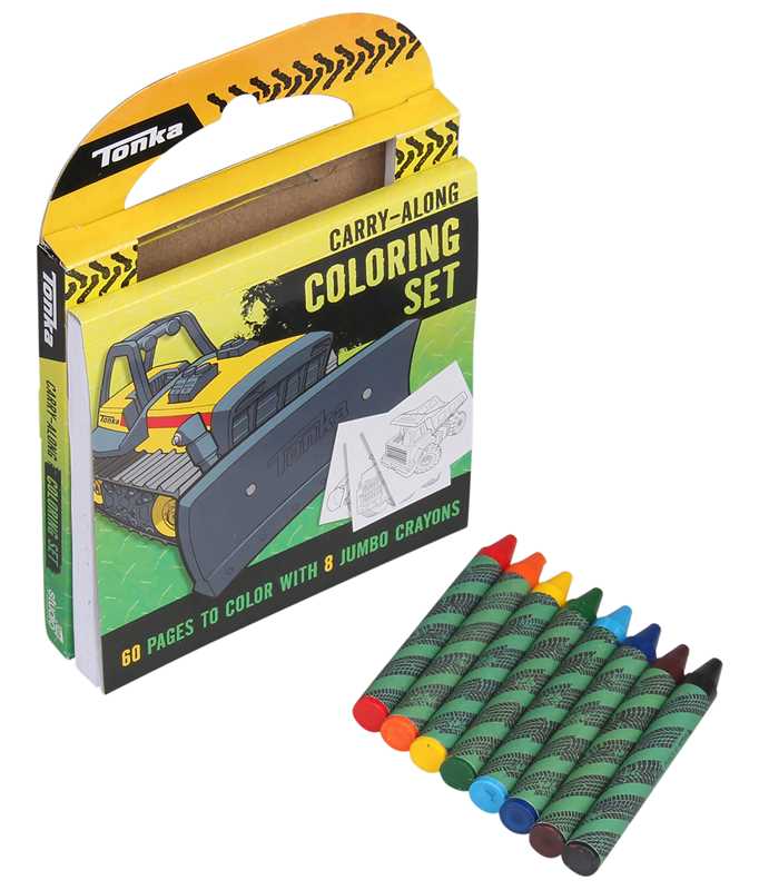 Tonka: Carry-Along Coloring Set by Grace Baranowski