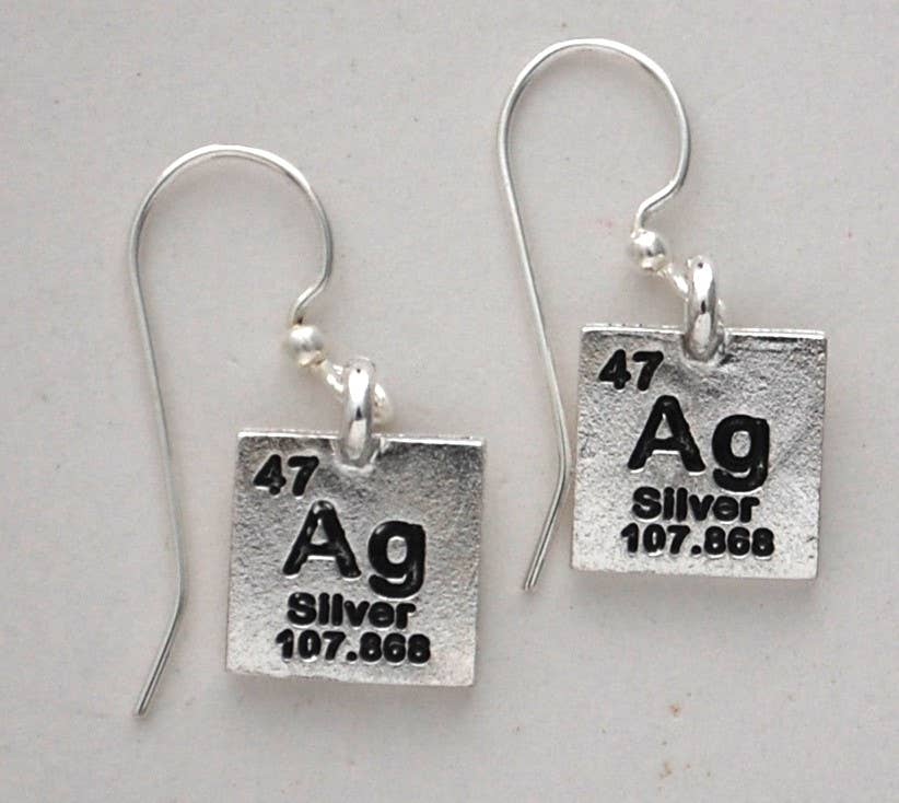 Silver Elements Earrings - Silver