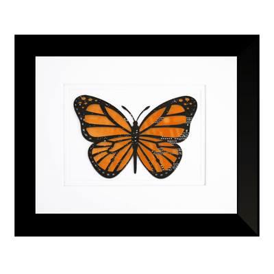 Monarch Butterfly Circuit Board Art - 8x10