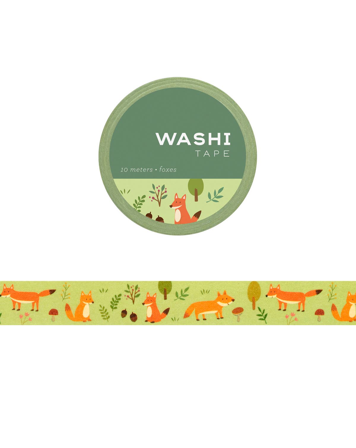 Foxes Washi Tape